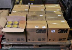 12x boxes of 3M scotch box sealing tape - 36 rolls per box