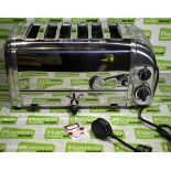 Dualit CD384 stainless steel 6 slice toaster