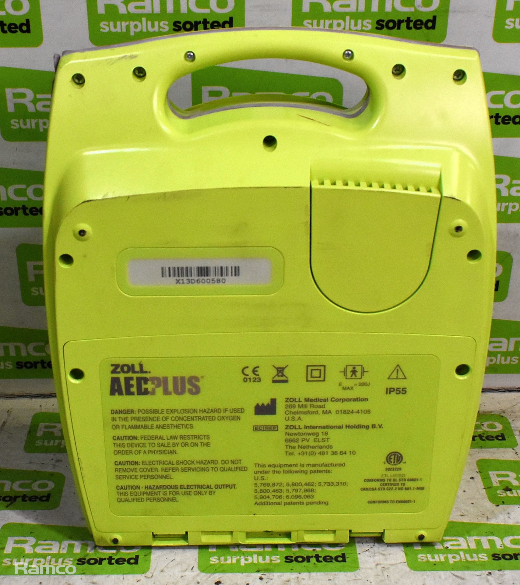 Zoll AED Plus automatic defibrillator - Image 8 of 10