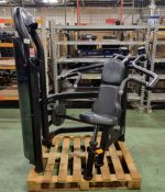 Matrix Converging Shoulder press gym station - W 1600 x D 1200 x H 1750 mm