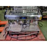 Magrini Life 2 two group coffee espresso machine - W 720 x D 500 x H 520mm