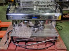 Magrini Life 2 two group coffee espresso machine - W 720 x D 500 x H 520mm