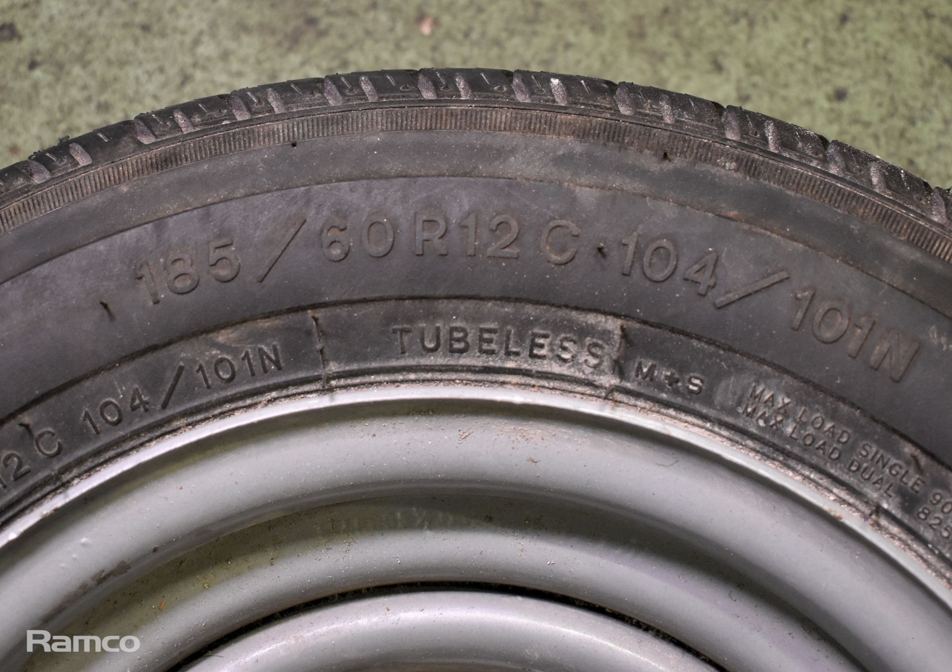 Ifor williams trailer wheel and tyre - Image 2 of 3