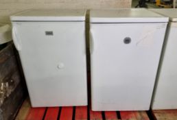 Zanussi ZERT6646 single door undercounter fridge & Zanussi ZRG616CW Fridge