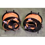 2x Reels of multicore cable - unknown length