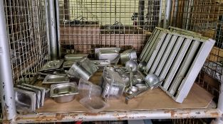 Catering spares - bain marie wells, extractor units, mixed sized ladles