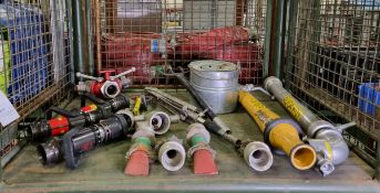Fire hose accessories - akron branches, foam branch, hose couplings, single standpipe