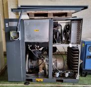 Atlas Copco GA55VSD-FF air compressor - W 2050 x D 1060 x H 1800 mm