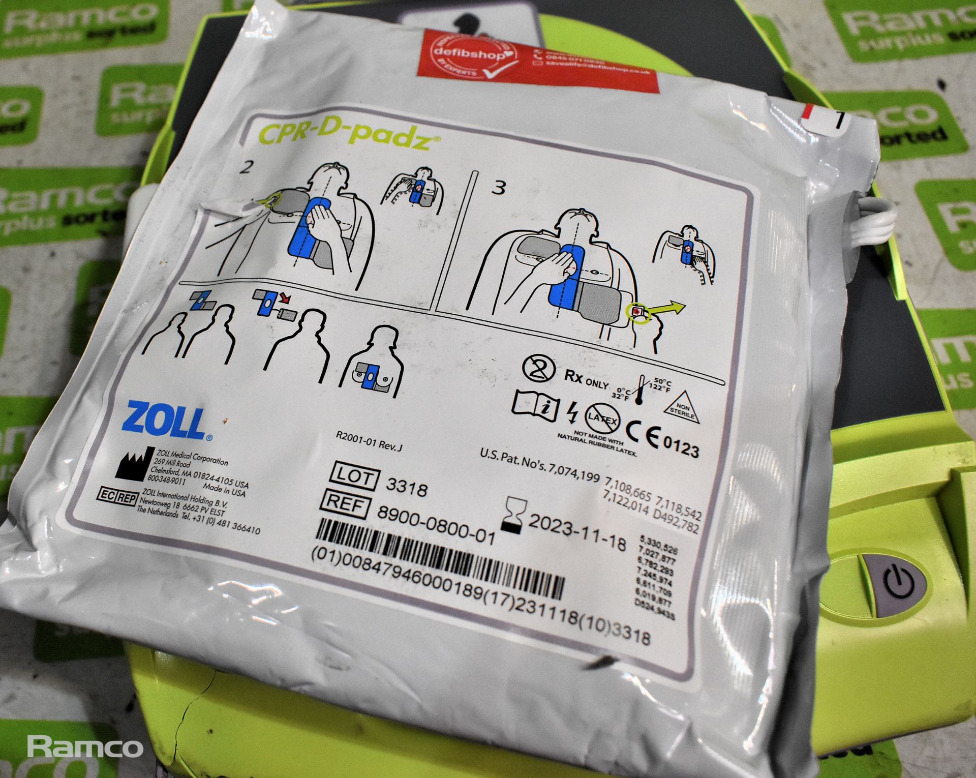 Zoll AED Plus automatic defibrillator - Image 5 of 10