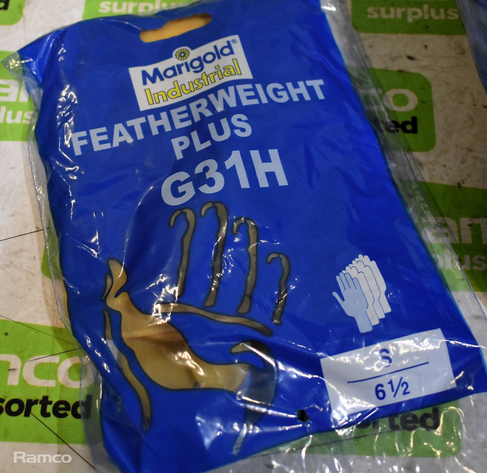 G31H marigold gloves small - approx 30 pairs - Bild 3 aus 6