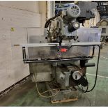 Semco LC-195VS heavy duty turret milling machine