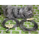 Box of various sized winch cables