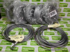 Box of various sized winch cables