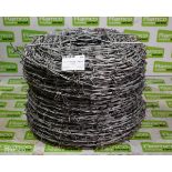 Roll of barbed wire - unknown length