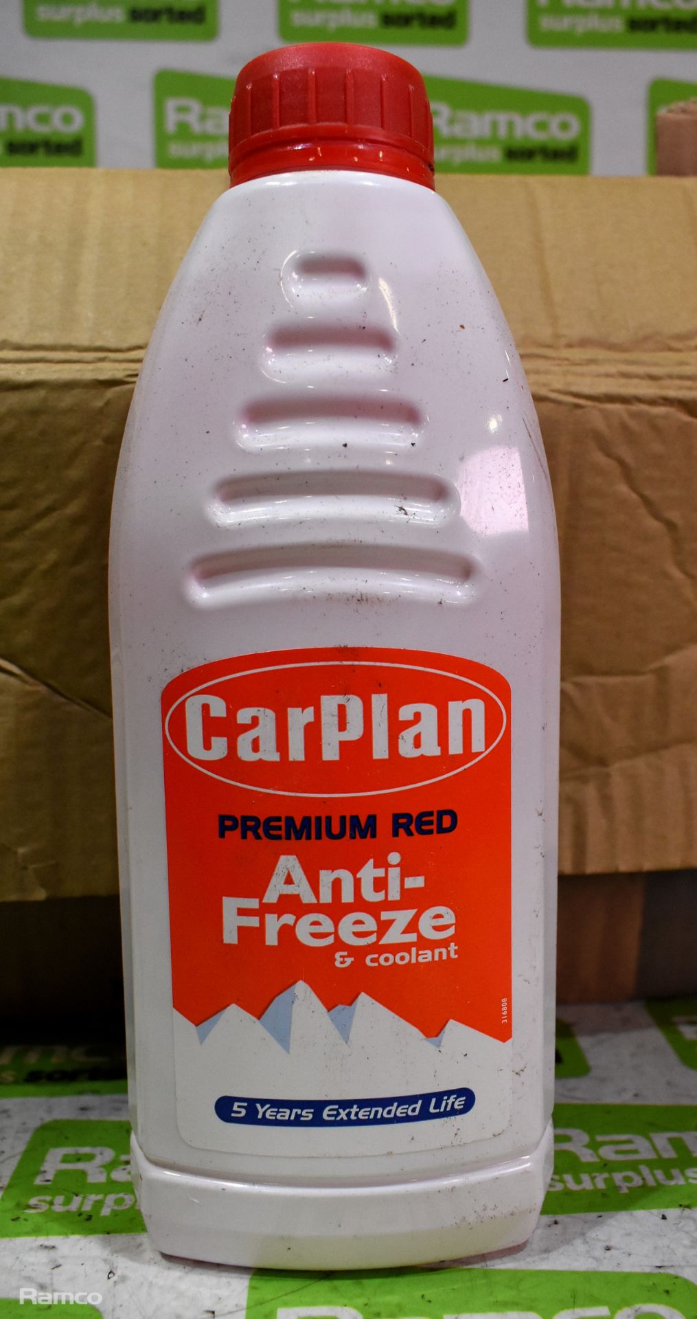 10x bottles of CarPlan premium red antifreeze and coolant - 1 litre - Image 3 of 4