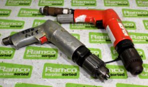 2x Desoutter H26-P pneumatic drills