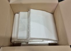 6x boxes of WhiteGuard2 WNWG04016 poly/cellulose dry wipes - 10x100 wipes 16" x 15" per box