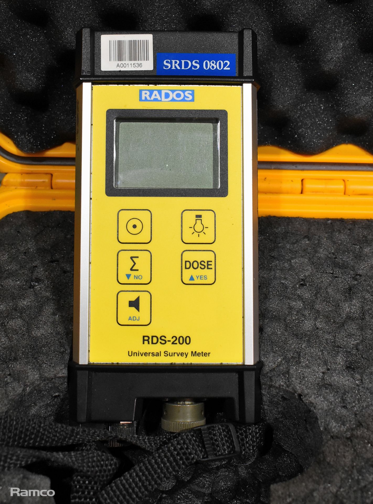 Rados RDS-200 universal survey meter, Rados GMP-11 sensor, 2x Siemens MK2.3 dosimeters - Image 3 of 10