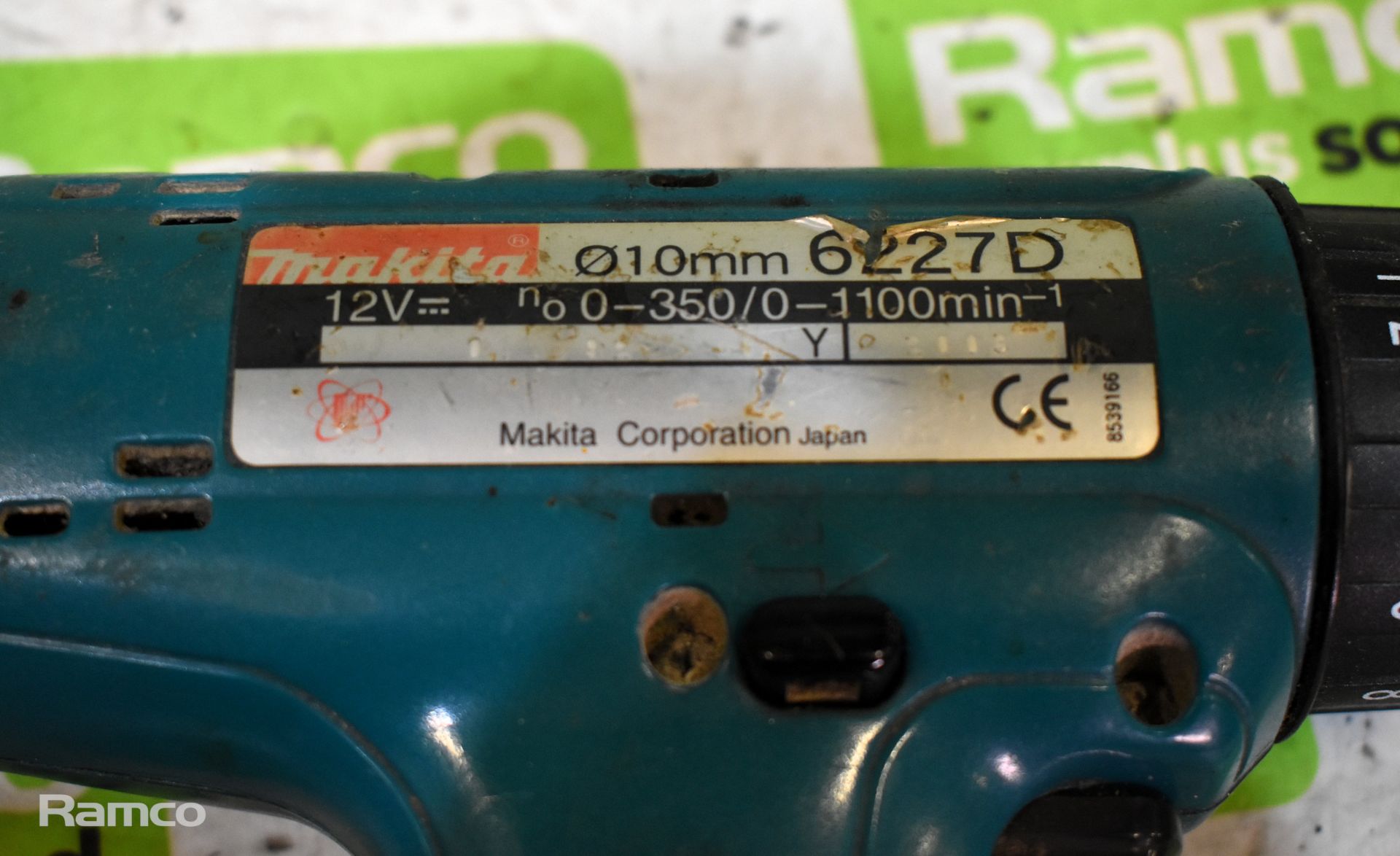 4x Makita 6317D cordless drills - DC1414F chargers, 3x Makita 8411D cordless drills - 2 x 12V - Bild 6 aus 26