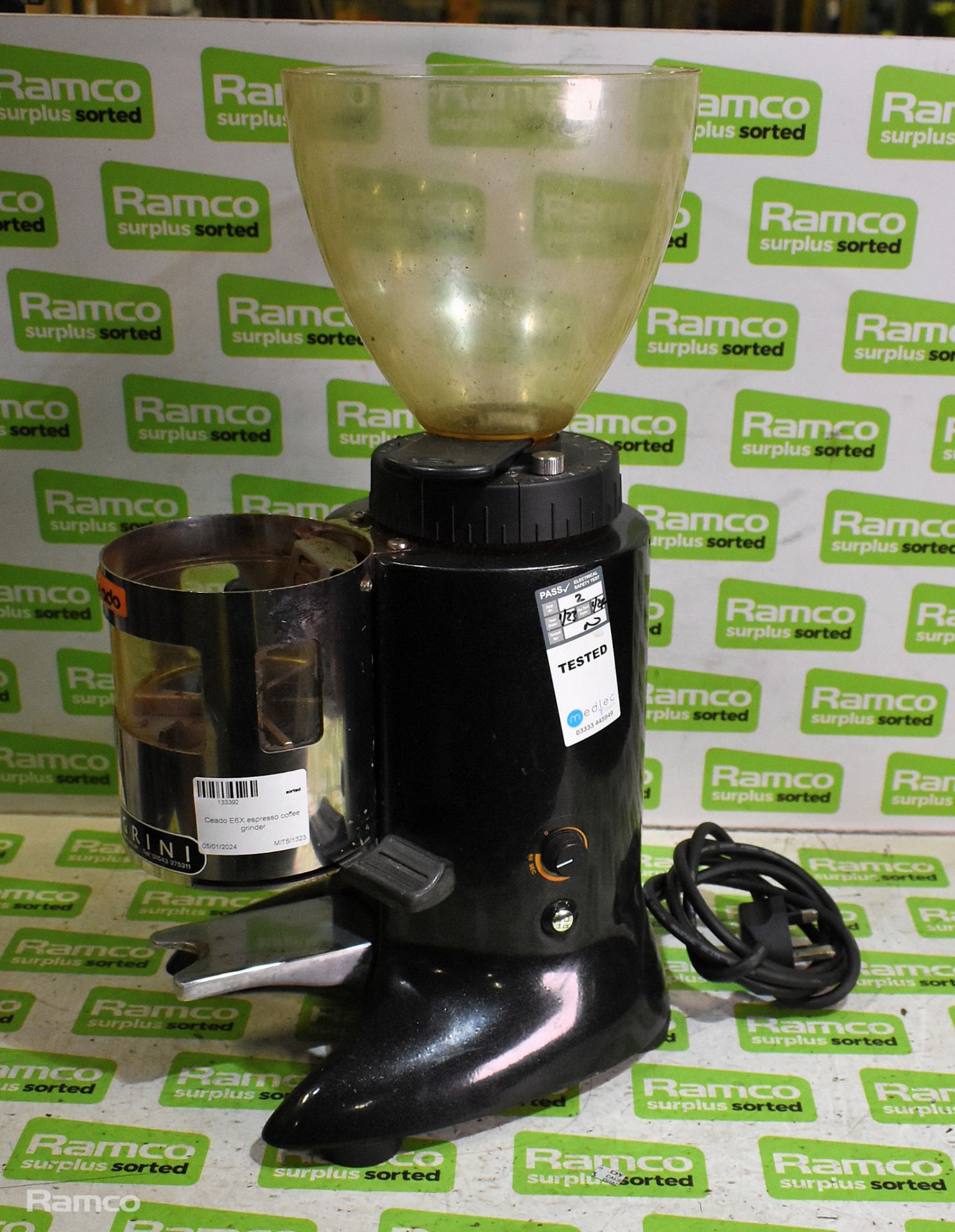 Ceado E6X espresso coffee grinder & Ceado E6X espresso coffee grinder body - Image 7 of 11