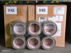 72x 50m rolls of scapa packaging tape