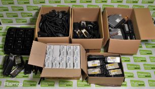 10x Maxon SL100 UHF hand portable transceivers - 400-440 MHz - bodies only, 12x Tait T5010 radios