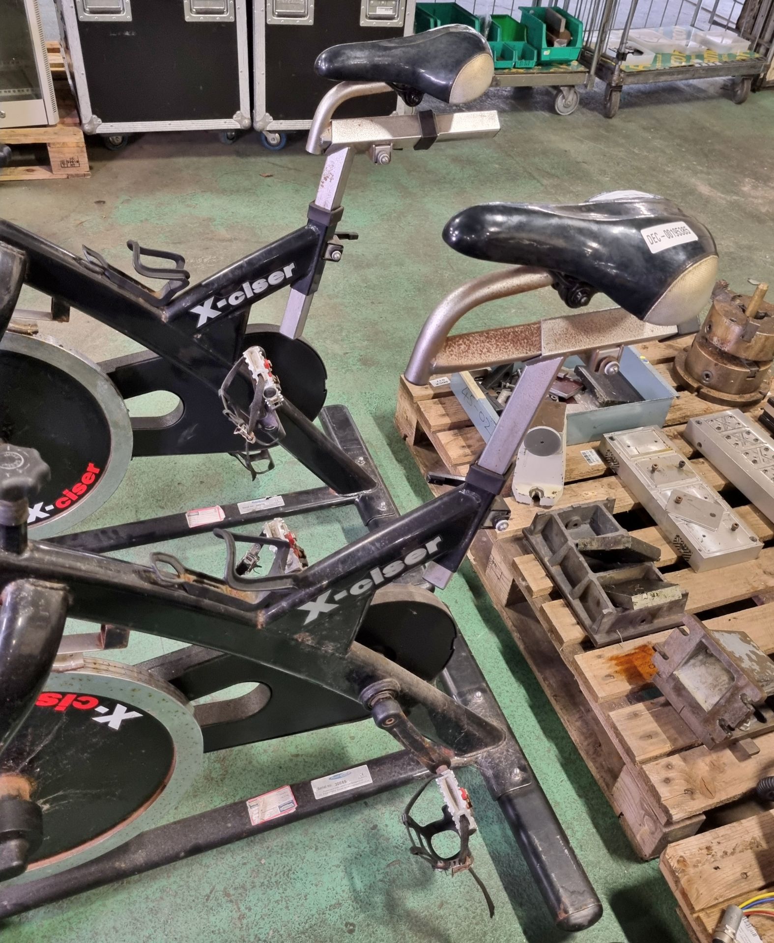 3x Higol X-ciser spin bikes - mould on handlebars - W 1030 x D 630 x H 1210 mm - Image 9 of 14
