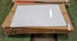 5x Whiteboards - L 1800 x W 1200mm - DAMAGED CORNER