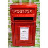 Red Novelty Post Box