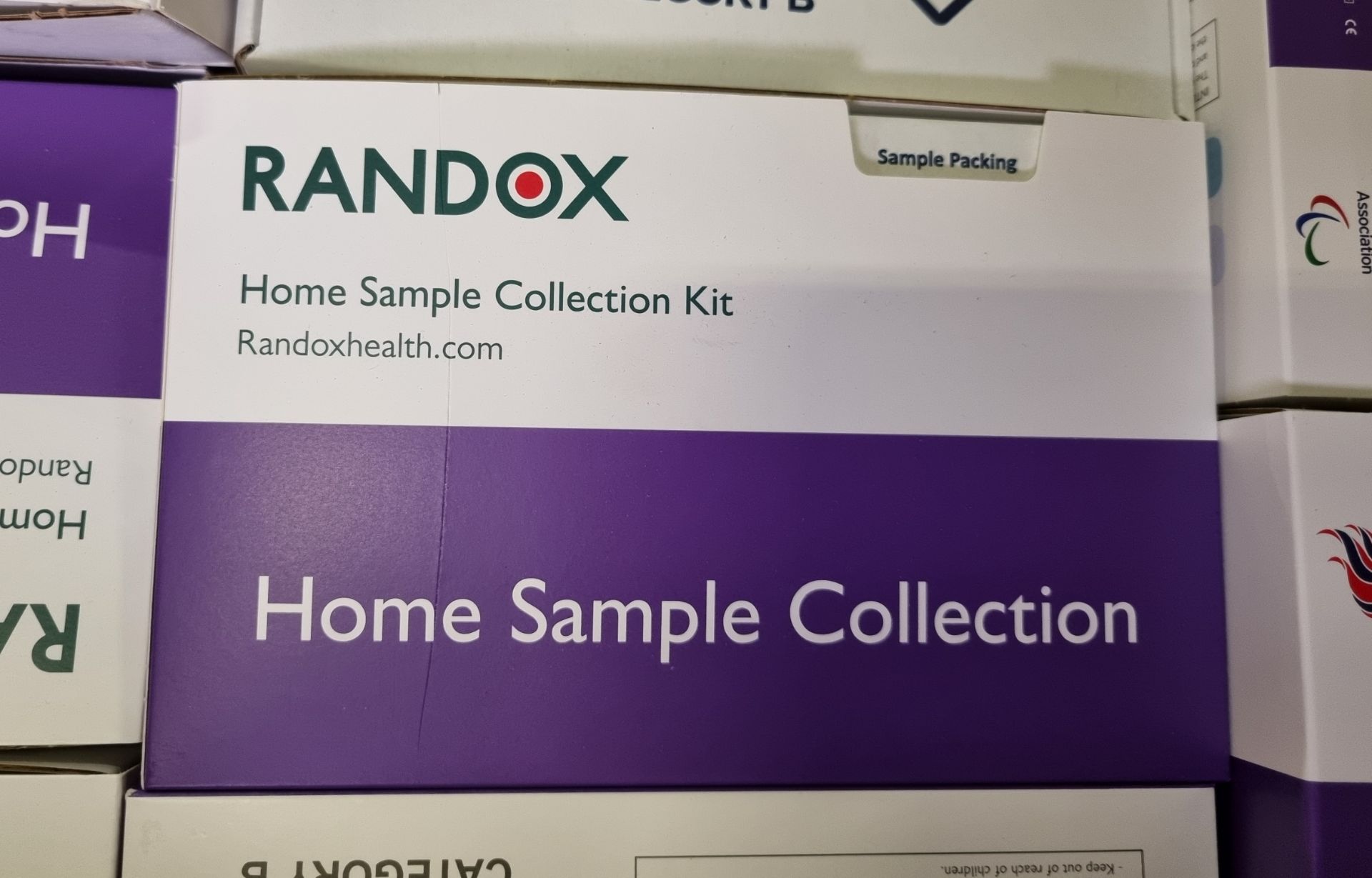 Randox Covid-19 home sample collection kits - approx 100 - Image 2 of 4