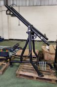 Matrix Lat pulldown gym station - W 1660 x D 1320 x H 2060 mm