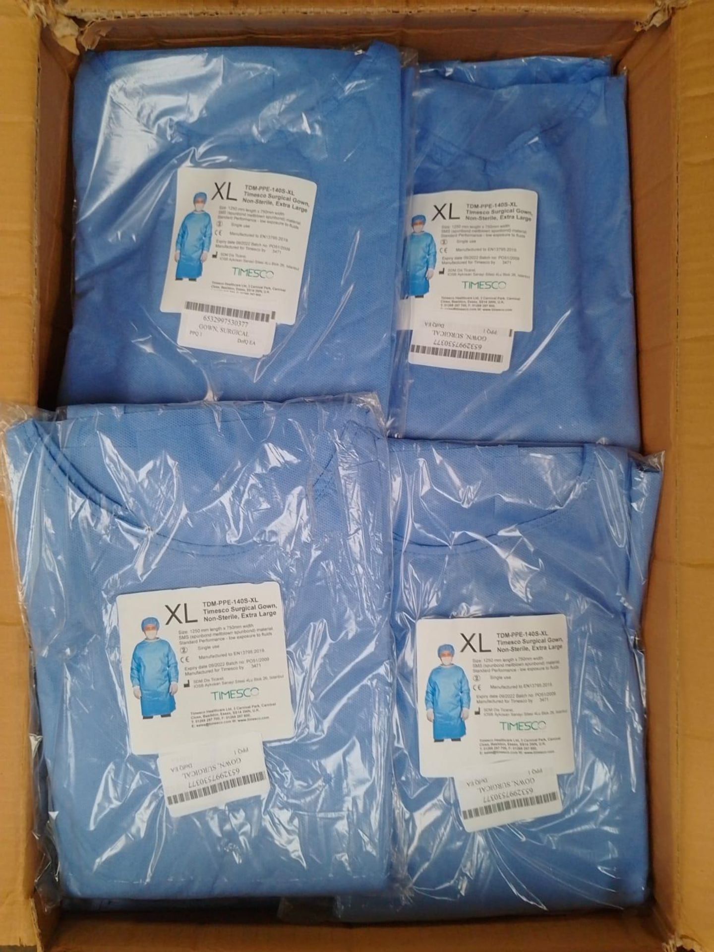 Various Surgical gowns - 24 pallets in total - full details in description - Image 5 of 6