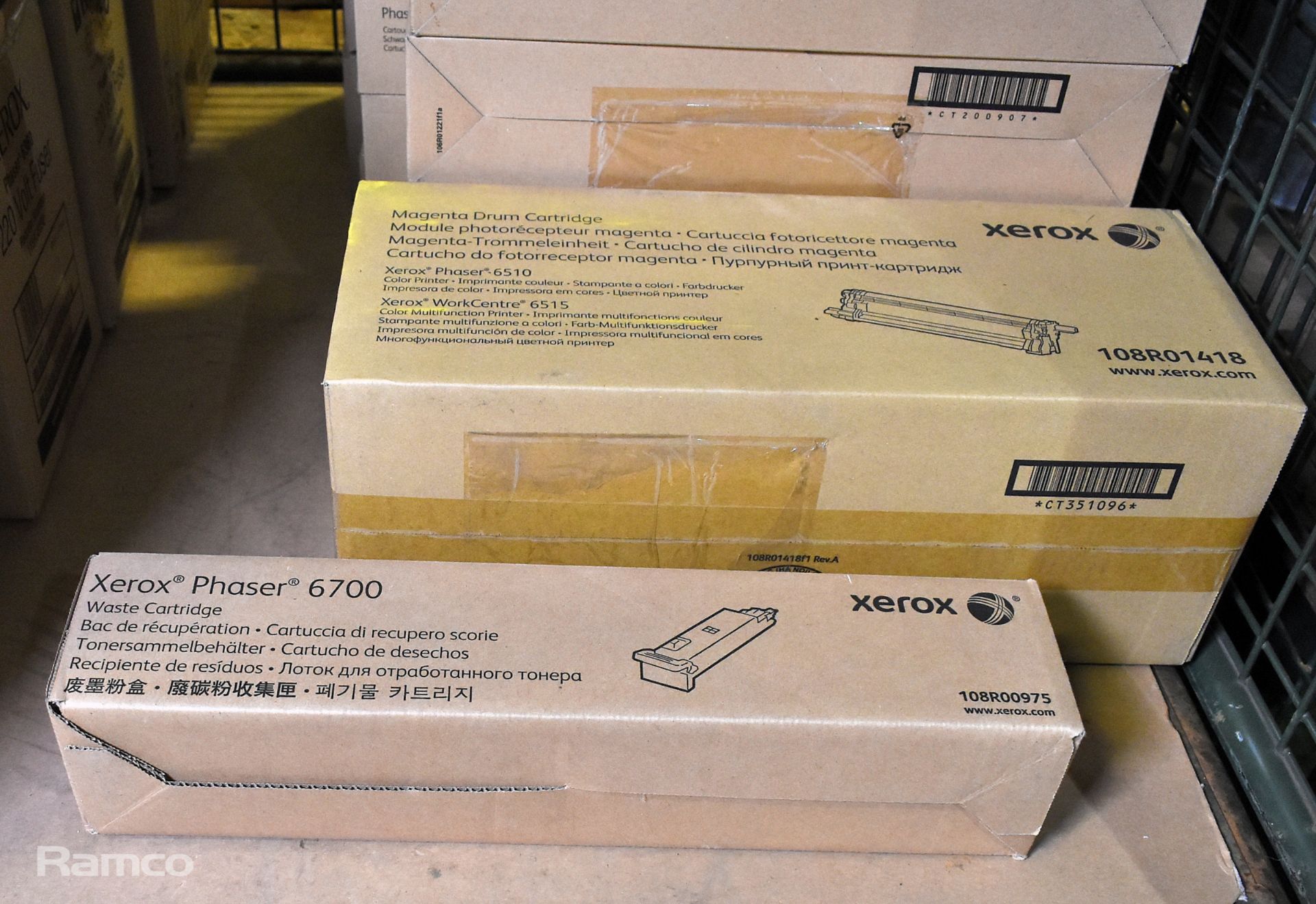 Xerox consumables - 220V phaser, print, toner & drum cartridges - 28 units in total - Image 6 of 6