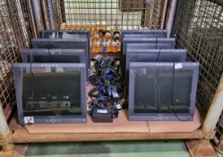 8x SMART Technologies Sympodium ID370 17 inch interactive pen displays