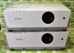 2x Epson EMP-6100 LCD projectors