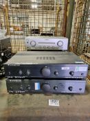 2x Cambridge Audio A1 V3.0 integrated amplifiers & 2x Sony TA-FE370 integrated stereo amplifiers