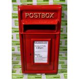 Red replica postbox - very small dent on one side