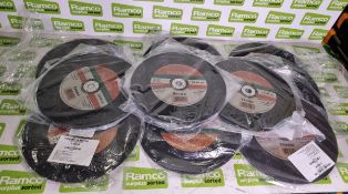 15x Makita P-24468 300mm C24R bf stone cutting discs