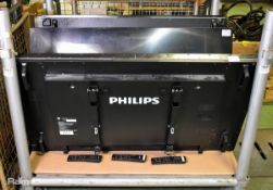 Phillips BDL5588XC 55 inch full HD LED video wall - SCREENS ARE DAMAGED AND NEEDS REPAIRING