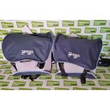 2x Chattanooga Intelect mobile combo 2778 ultrasound units with bag
