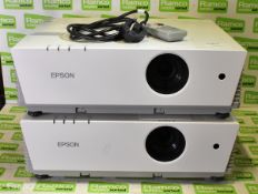 2x Epson EMP-6100 LCD projectors