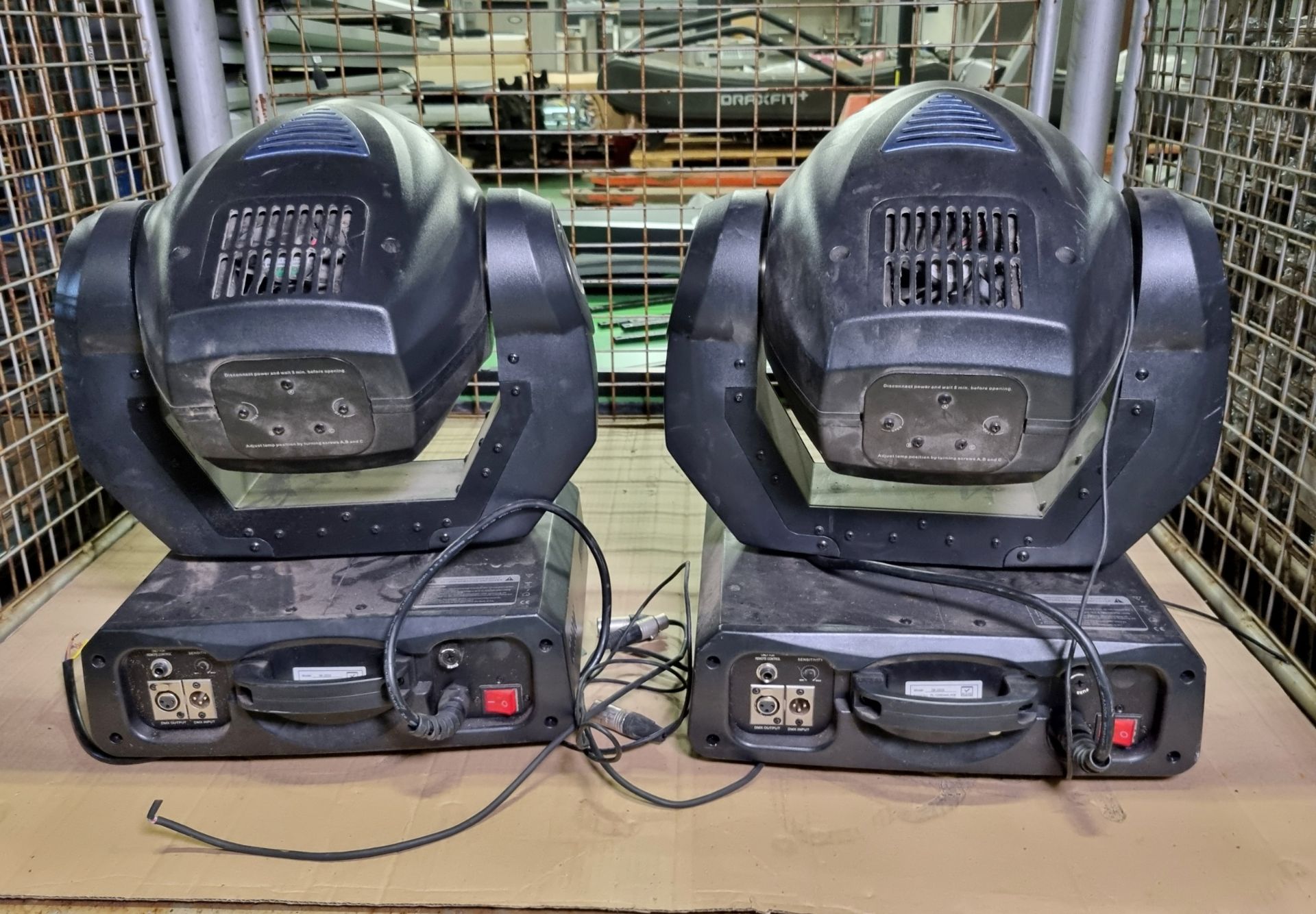 2x iMove 250S moving head scanner lights - Image 5 of 7
