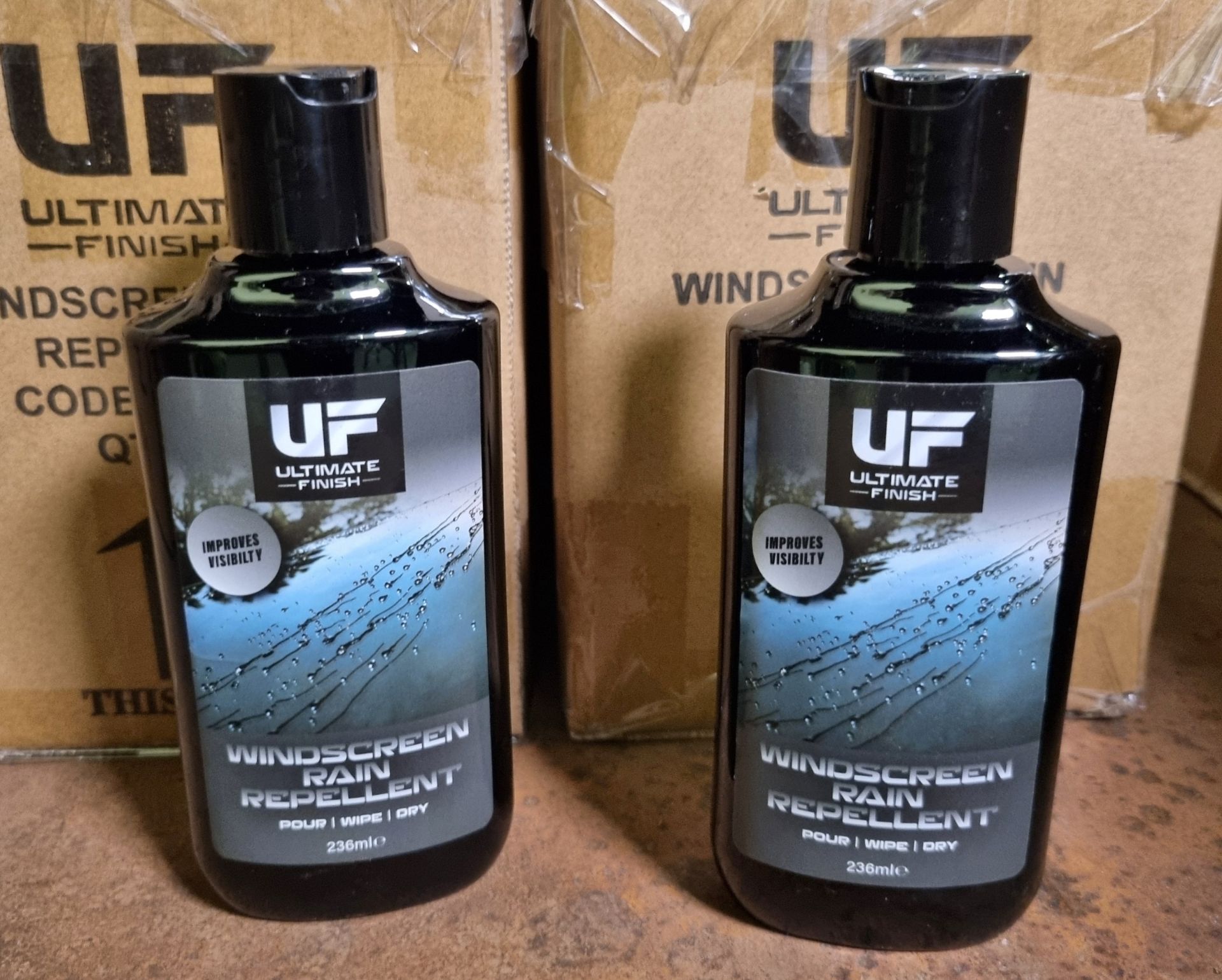 84x bottles of Ultimate Finish windscreen rain repellent - 236ml - Image 3 of 4