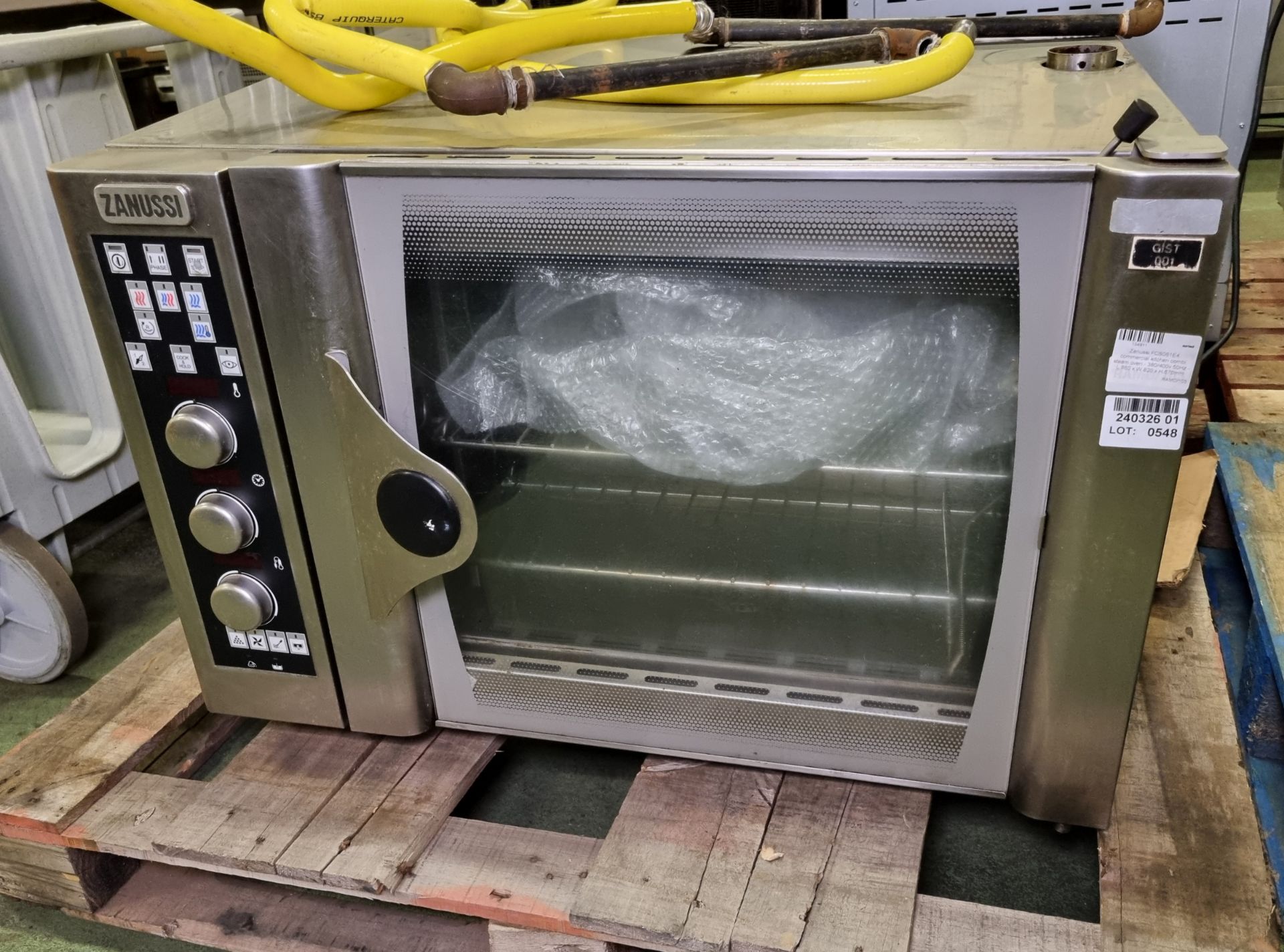 Zanussi FCS061E4 commercial kitchen combi steam oven - 380/400V - 50Hz - L 860 x W 820 x H 570mm - Bild 3 aus 7