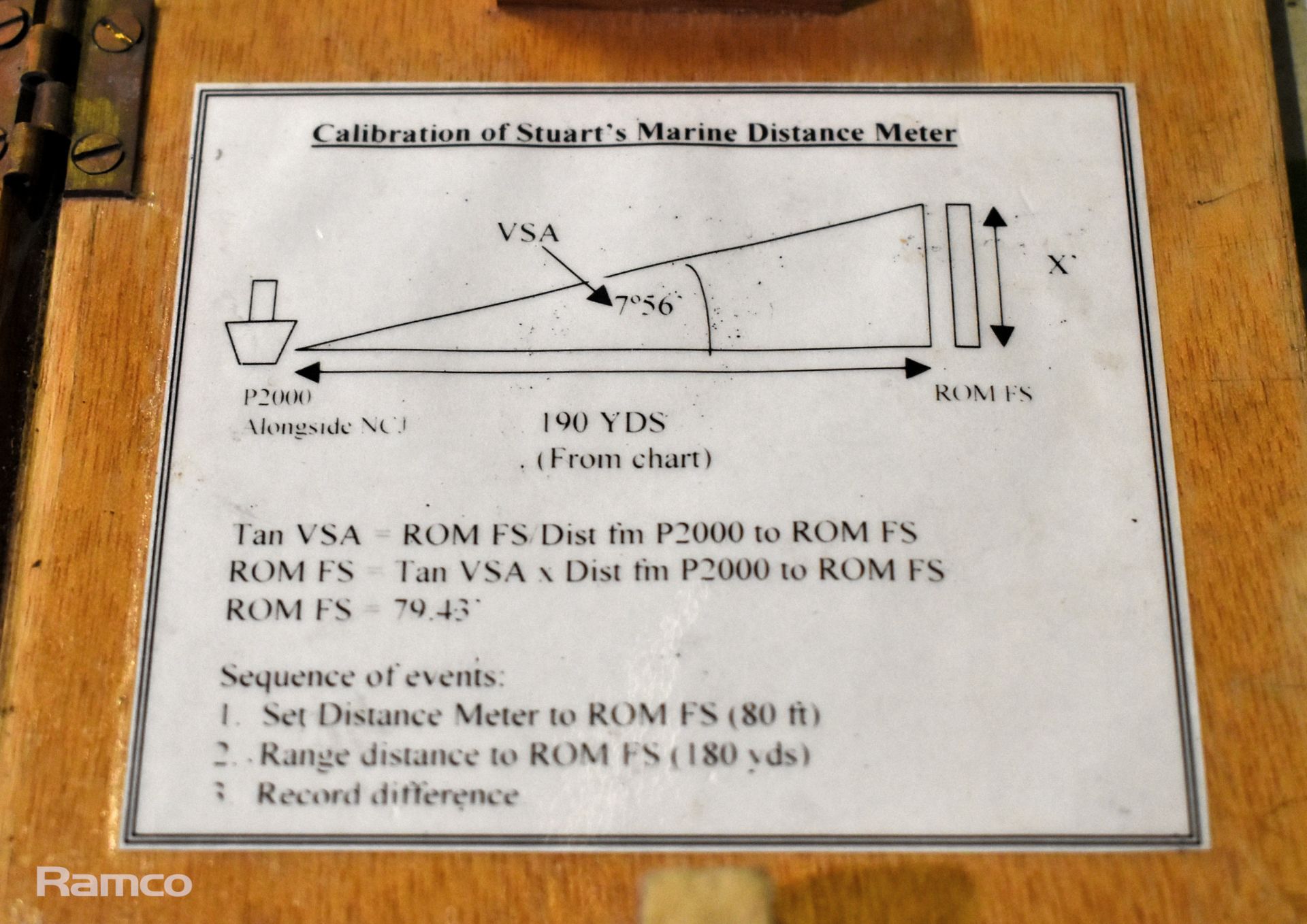 2x Stuarts marine distance meters - Image 6 of 7