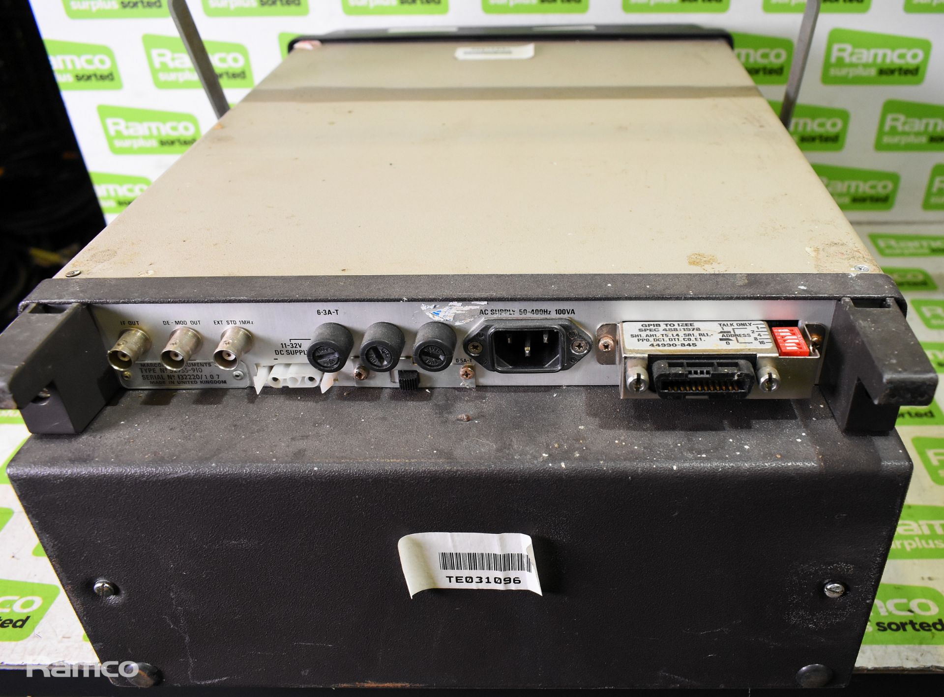 Marconi 2955A radio communication test set - Image 6 of 6