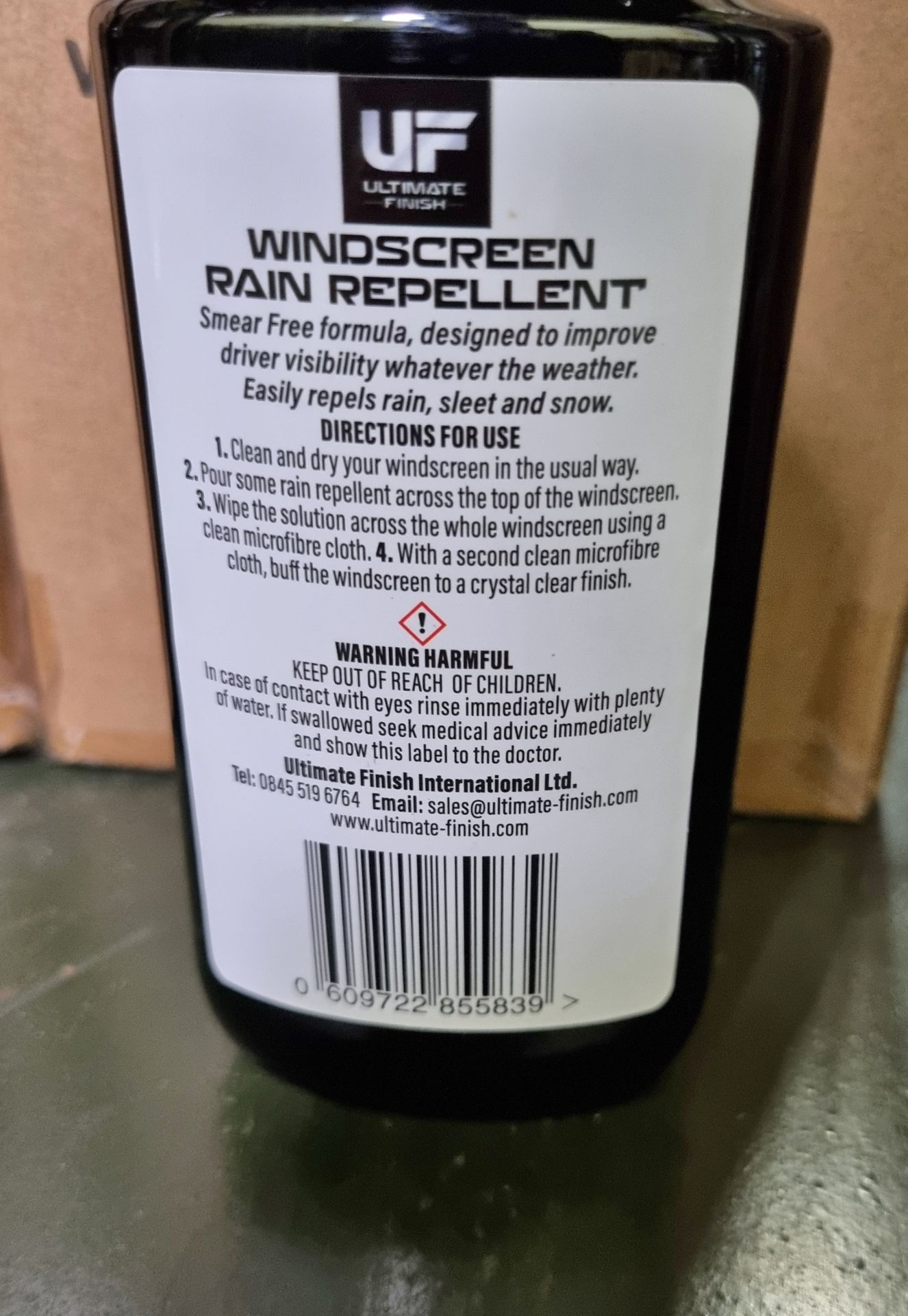 96x bottles of Ultimate Finish windscreen rain repellent - 236ml - Image 5 of 5