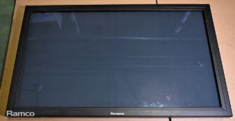6x Panasonic TVs - mixed sizes - 1x TH-50PH12EK, 2x TH-42PD12E, 2x TH-42PH20ER and 1x TH-42PS9BK