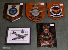 Air Force shields & plaques - details in description