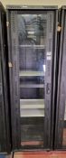 Cannon mobile server cabinet - W 600 x D 670 x H 2040mm